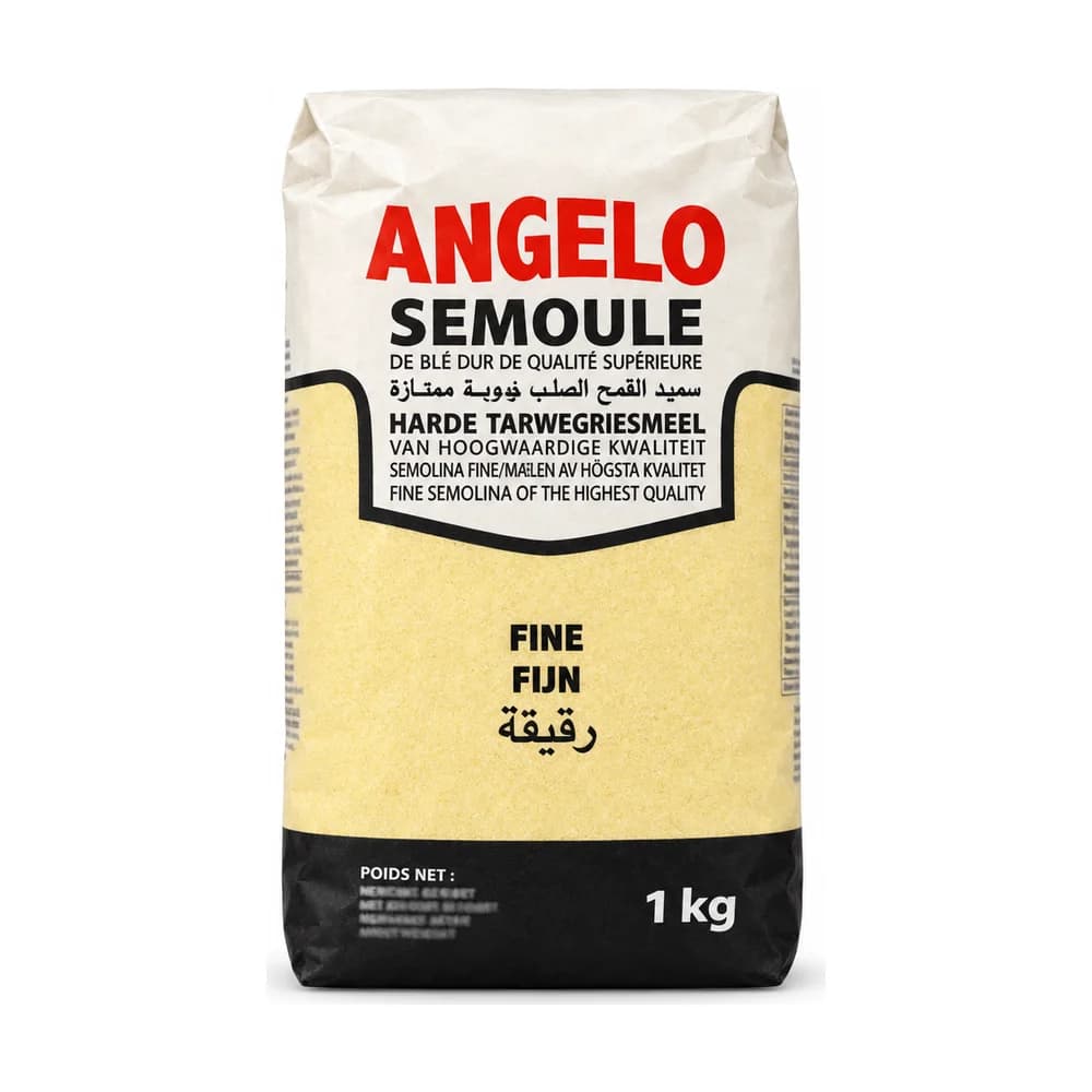 Angelo Semoule Fine Semolina 1kg