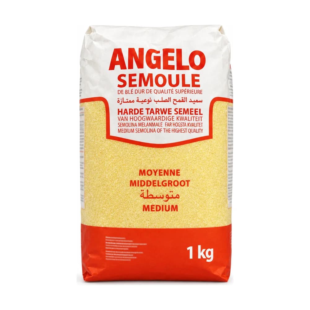 Angelo Semoule Medium Semolina 1kg
