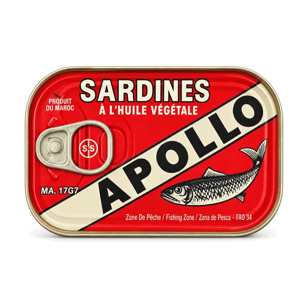 Apollo Sardines in Vegetable Oil