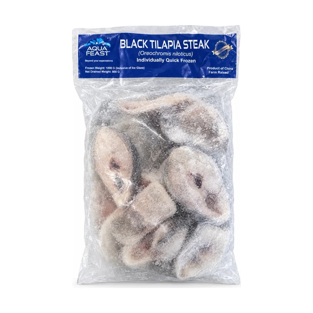 Aqua Feast Black Tilapia Steak 1kg