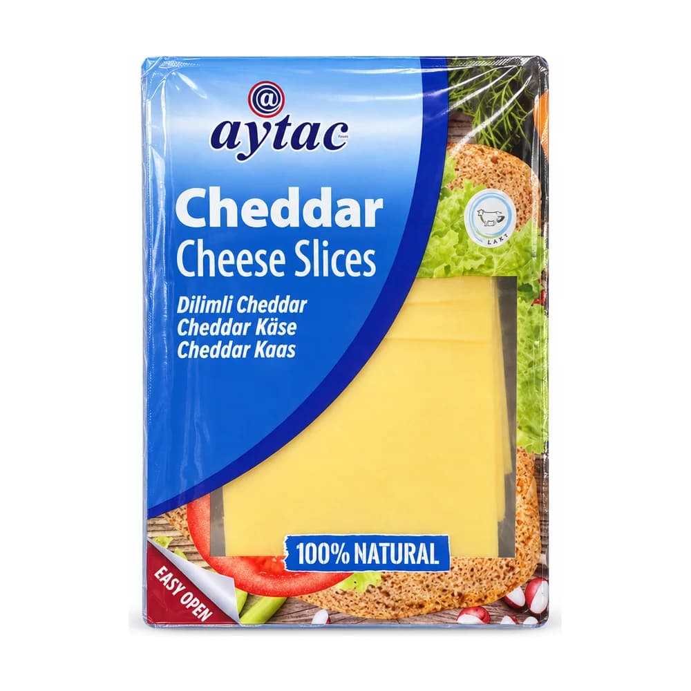 Aytaç Cheddar Cheese Slices