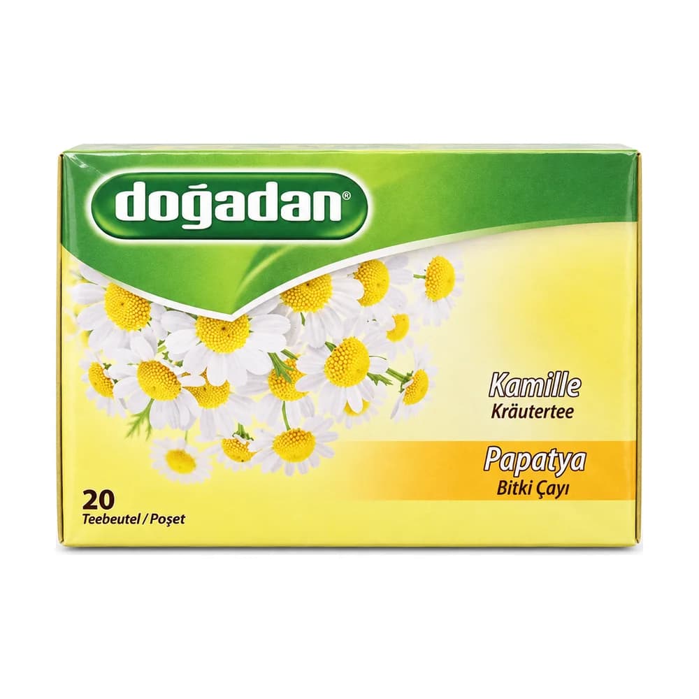 Doğadan Chamomile Tea (Papatya), 20 Tea Bags
