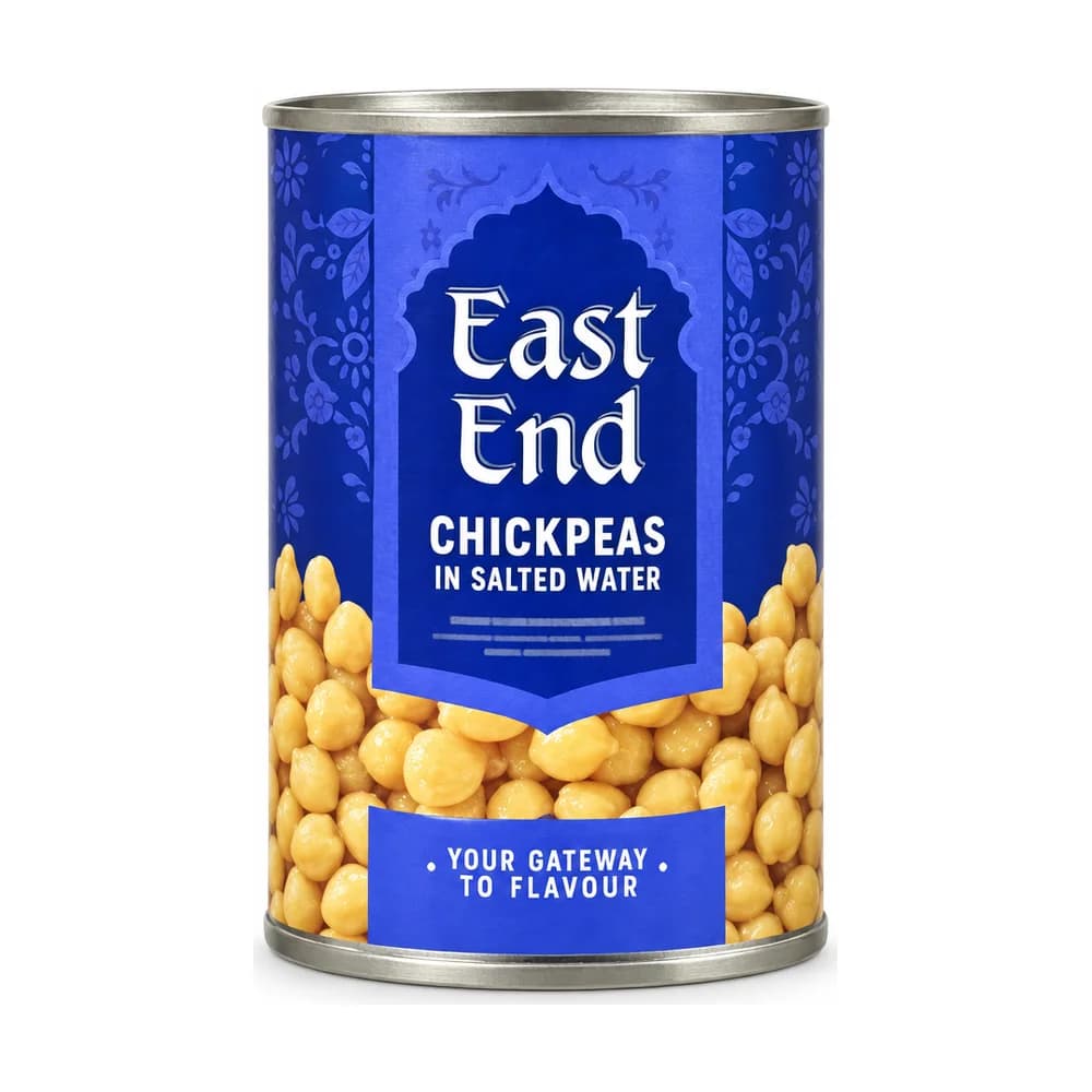 East End Chickpeas in Salted Water