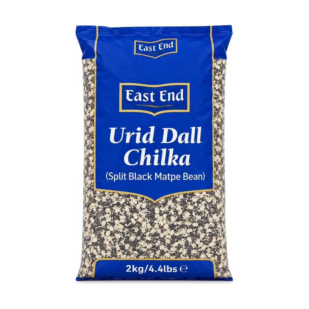East End Urid Dall Chilka 2kg (Split Black Matpe)