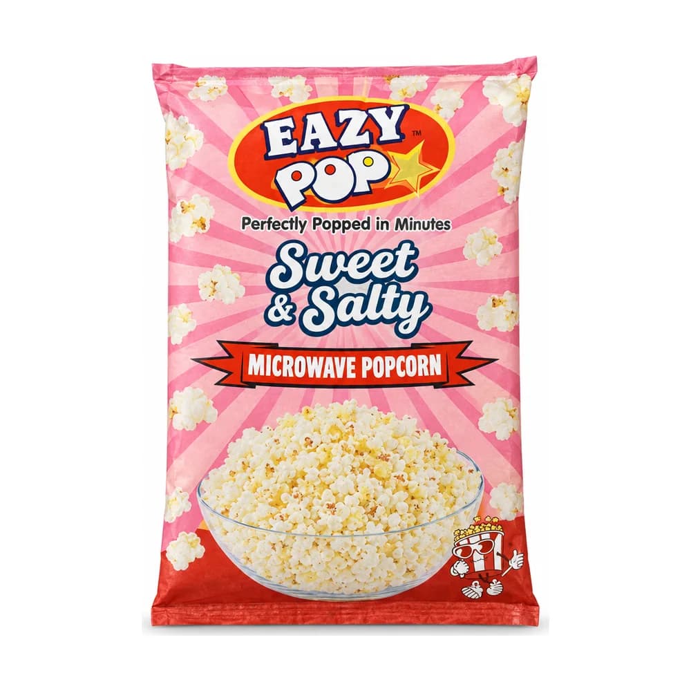 Eazy Pop Sweet & Salty Microwave Popcorn