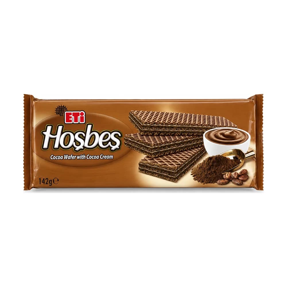 Eti Hoşbeş Cocoa Wafer 142g