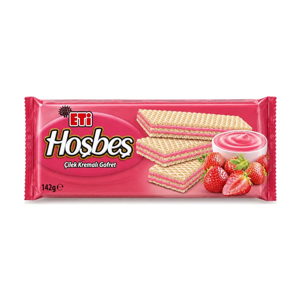 Eti Hoşbeş Strawberry Wafer 142g