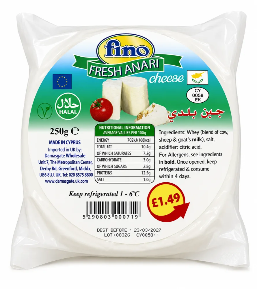 Fino Fresh Anari Cheese