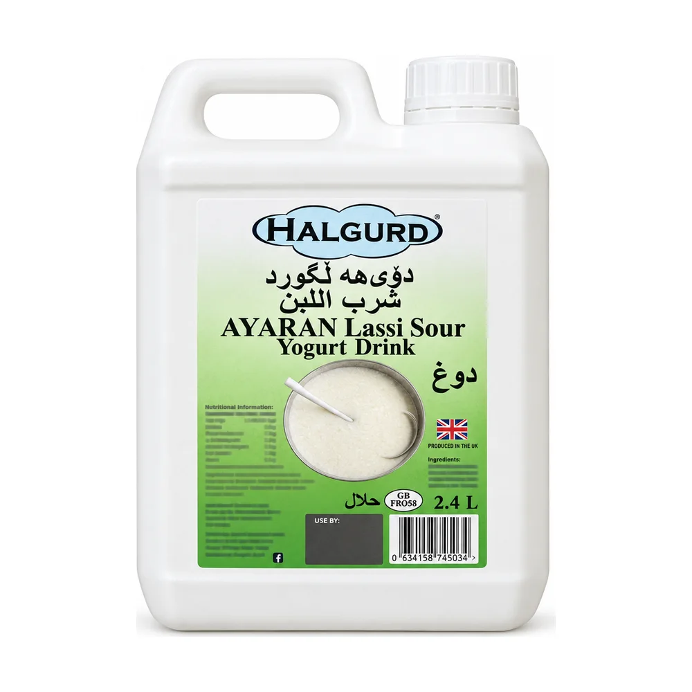 Halgurd Ayaran Lassi Sour Yogurt Drink 2.4L