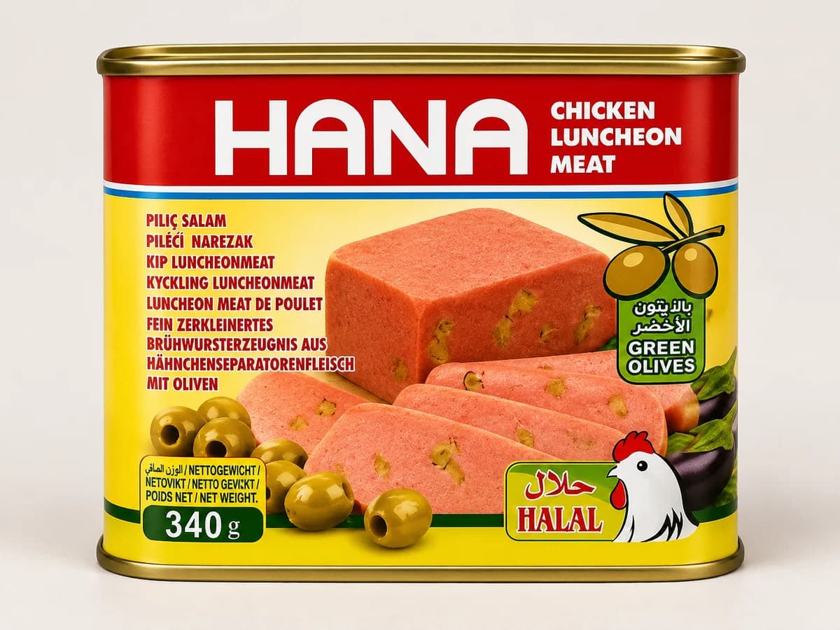 Hana Chicken Paprika Luncheon Meat