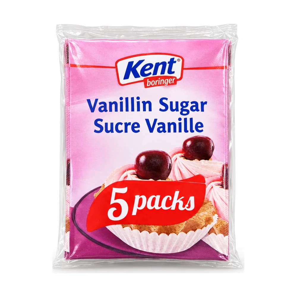 Kent Boringer Vanillin Sugar (5 Pack)