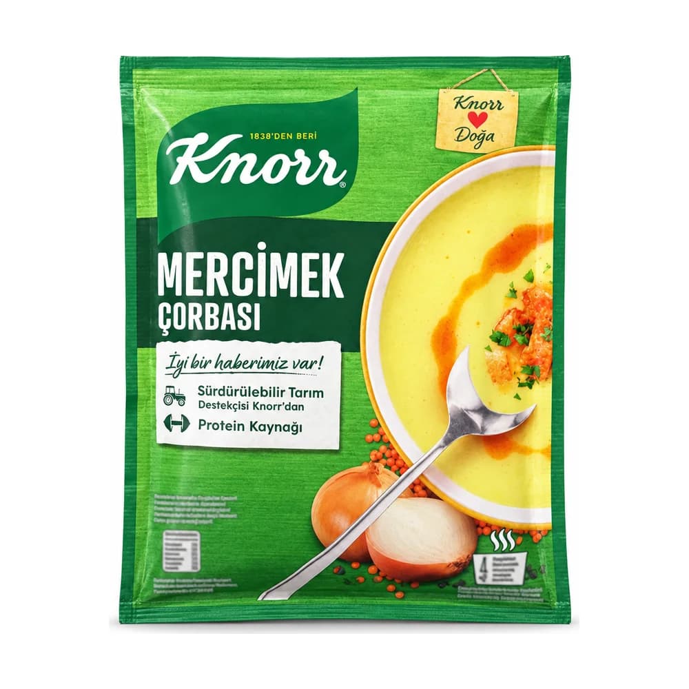 Knorr Mercimek Çorbası