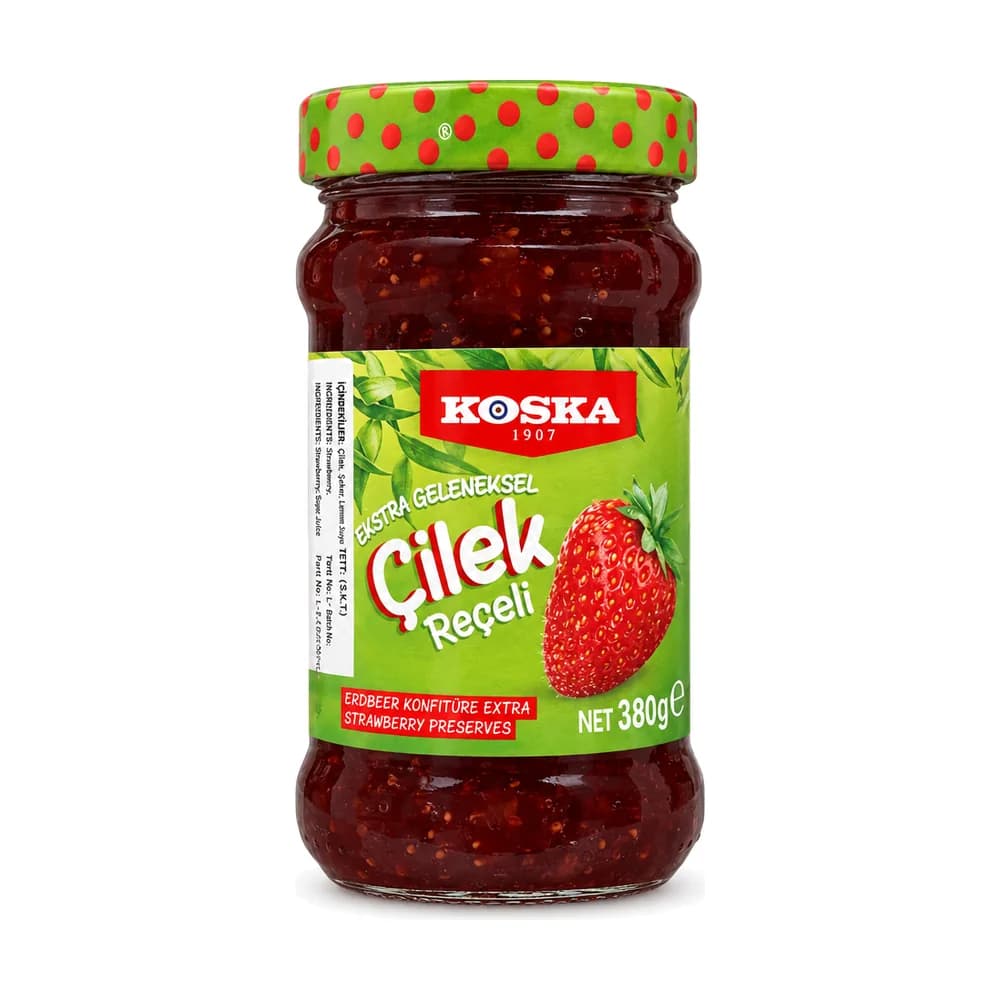 Koska Strawberry Jam 380g (Çilek Reçeli)