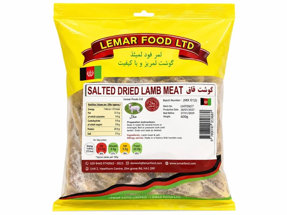 Lemar Food Salted Dried Lamb Meat