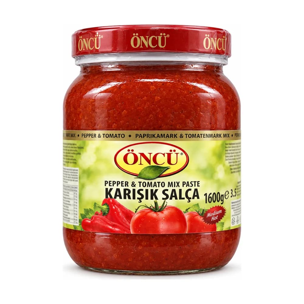 Öncü Pepper & Tomato Mix Paste 1600g