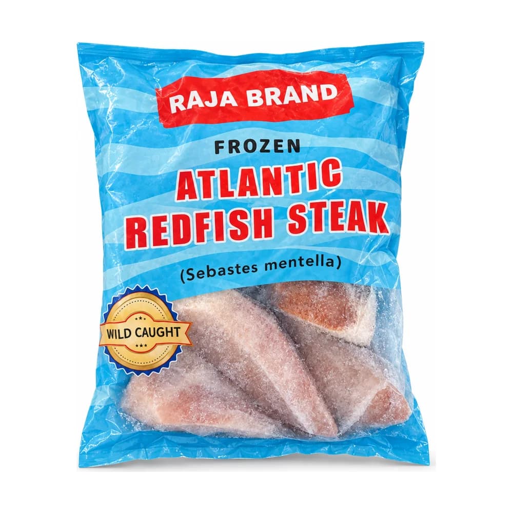 Raja Brand Frozen Atlantic Redfish Steak