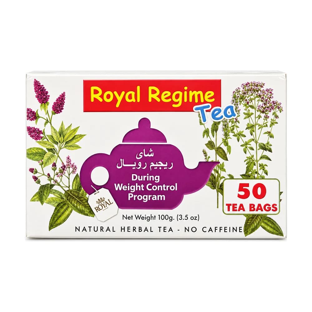 Royal Regime Natural Herbal Tea, 50 Tea Bags