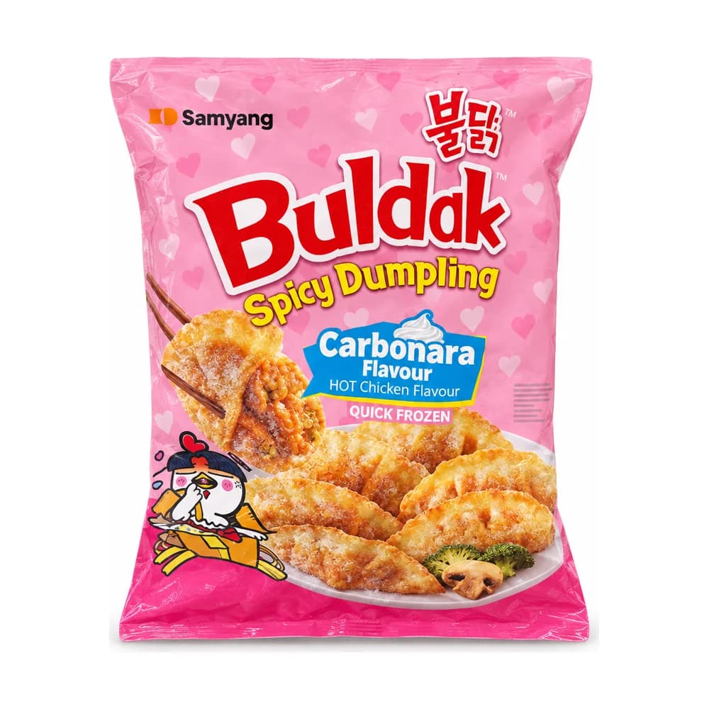 Samyang Buldak Spicy Dumpling Carbonara