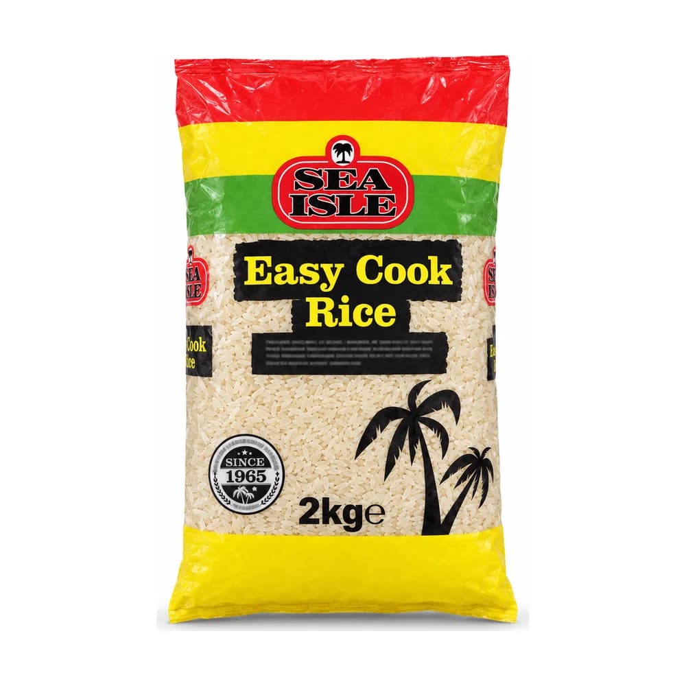 Sea Isle Easy Cook Rice 2kg