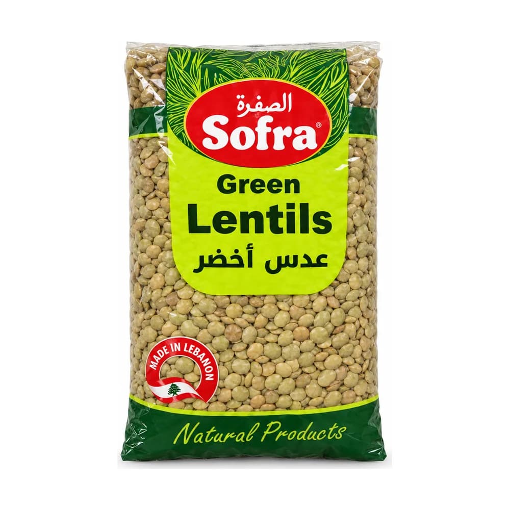 Sofra Green Lentils 900g