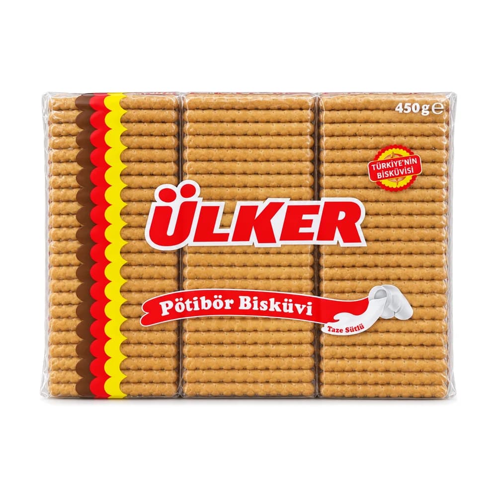 Ülker Pötibör Biscuits 450g (3 Pack)