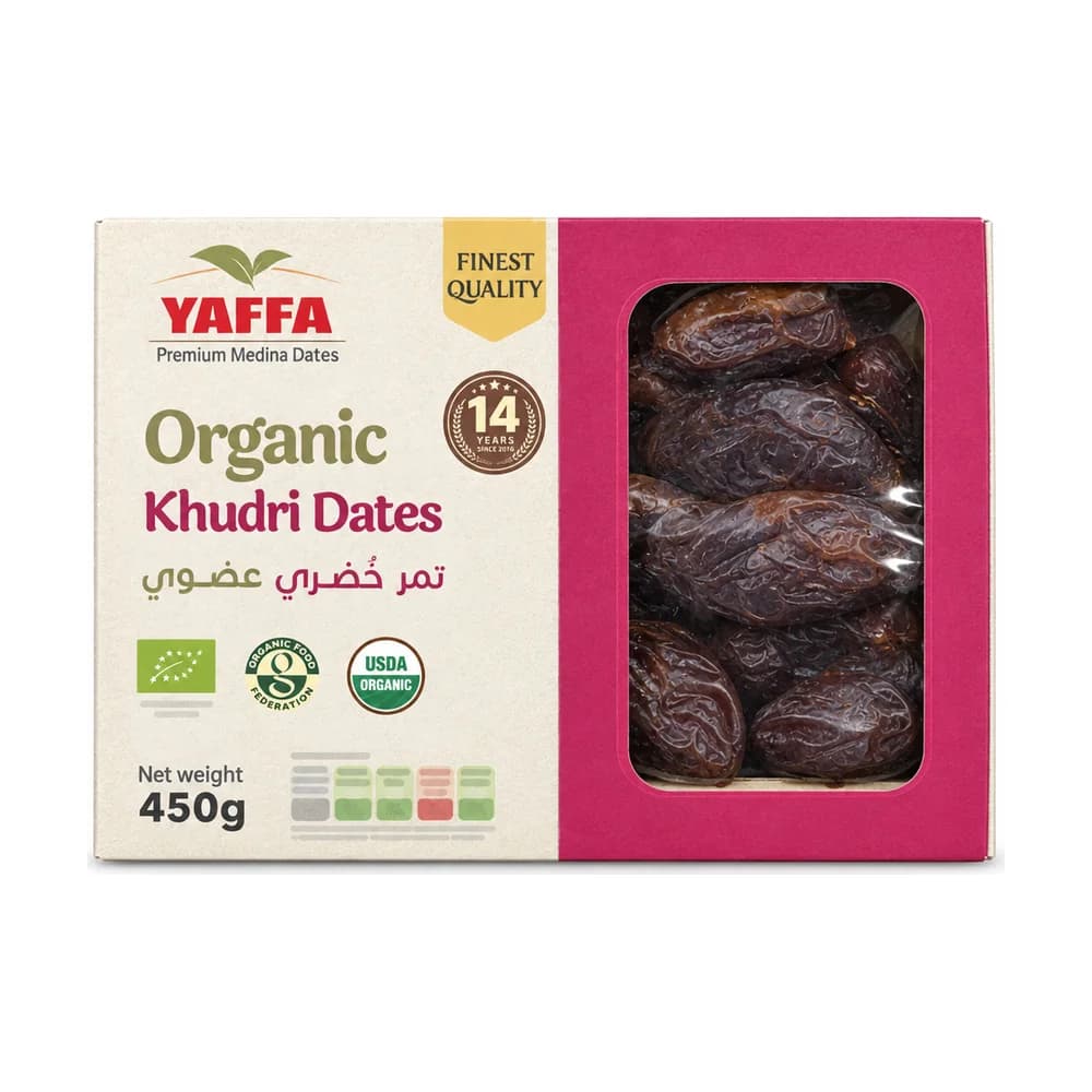 Yaffa Organic Khudri Dates 450g