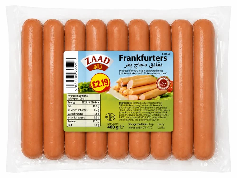 ZAAD Frankfurters