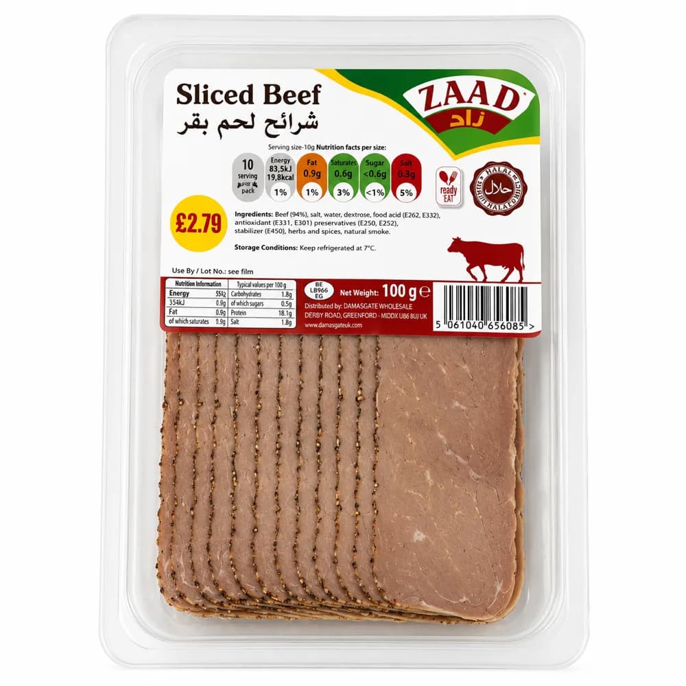 ZAAD Sliced Beef