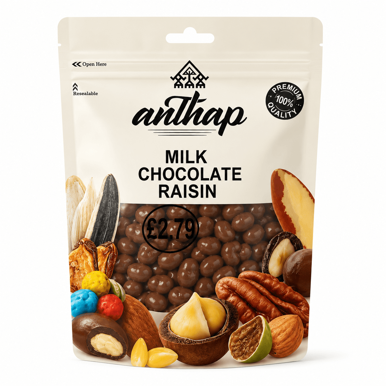 Anthap Milk Chocolate Raisins