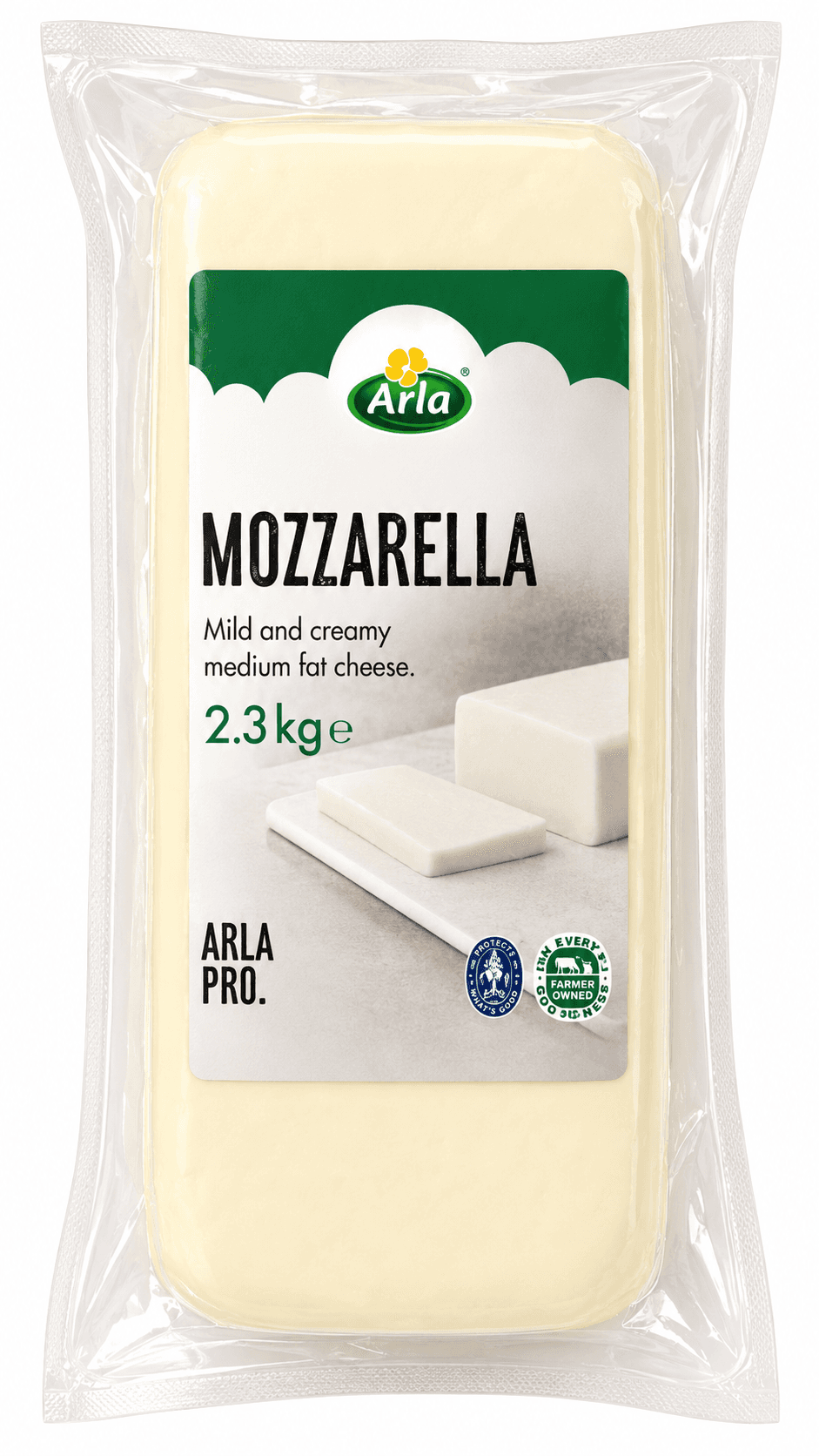 Arla Mozzarella Block