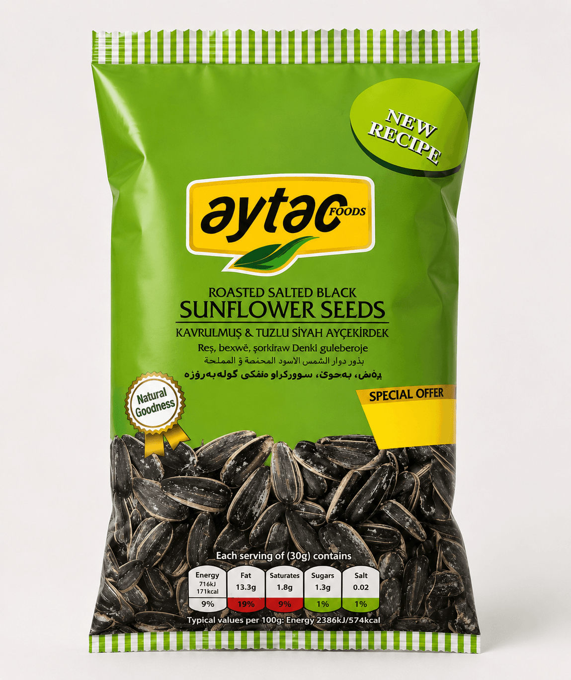Aytaç Roasted Salted Sunflower Seeds