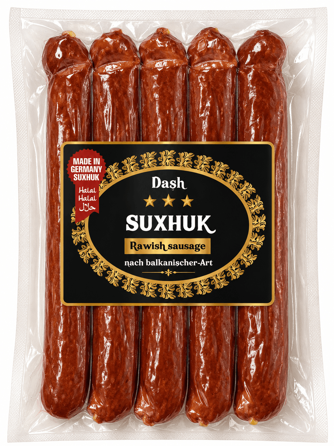 Dash Suxhuk Rawish Sausage