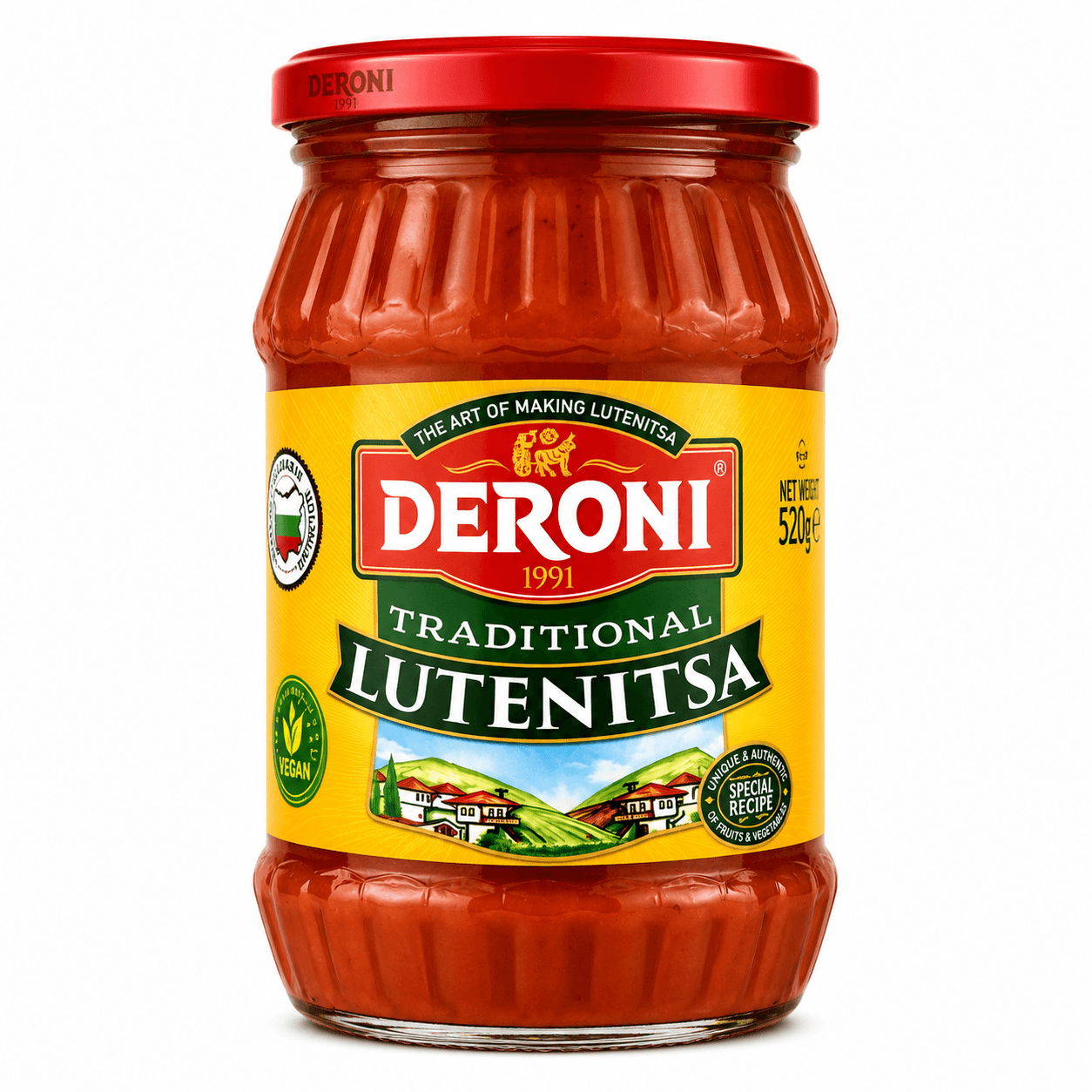 Deroni Traditional Roasted Pepper & Tomato Spread