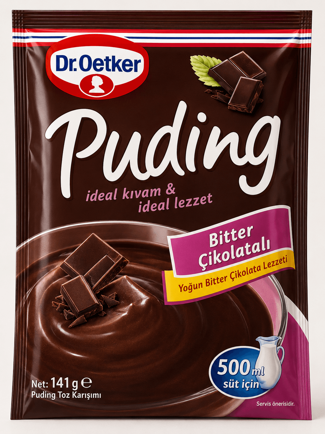 Dr. Oetker Bitter Chocolate Pudding