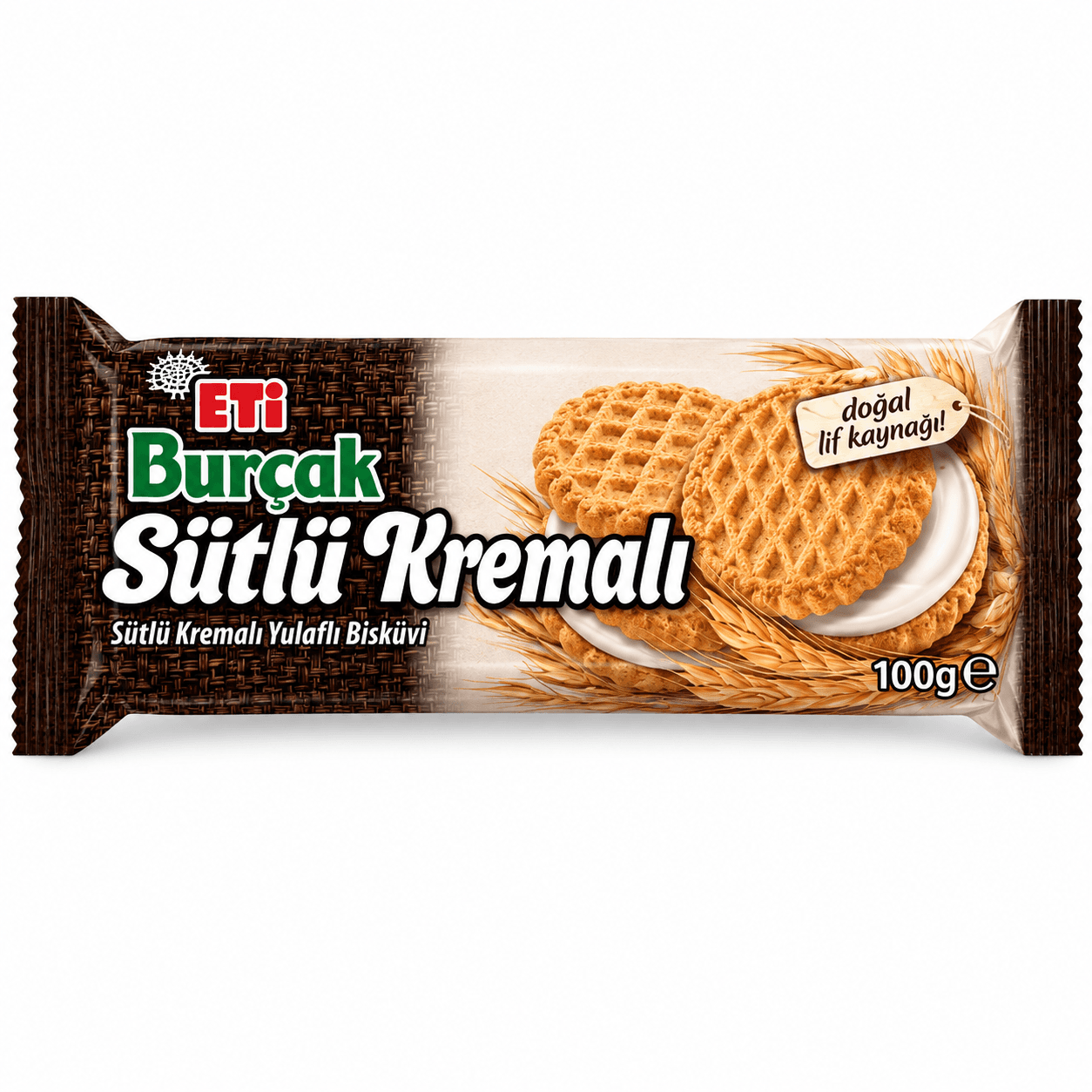 Eti Burçak Biscuits with Milk Cream