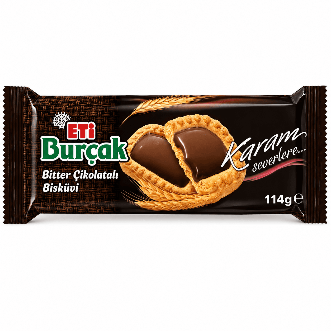 Eti Burçak Dark Chocolate Biscuits