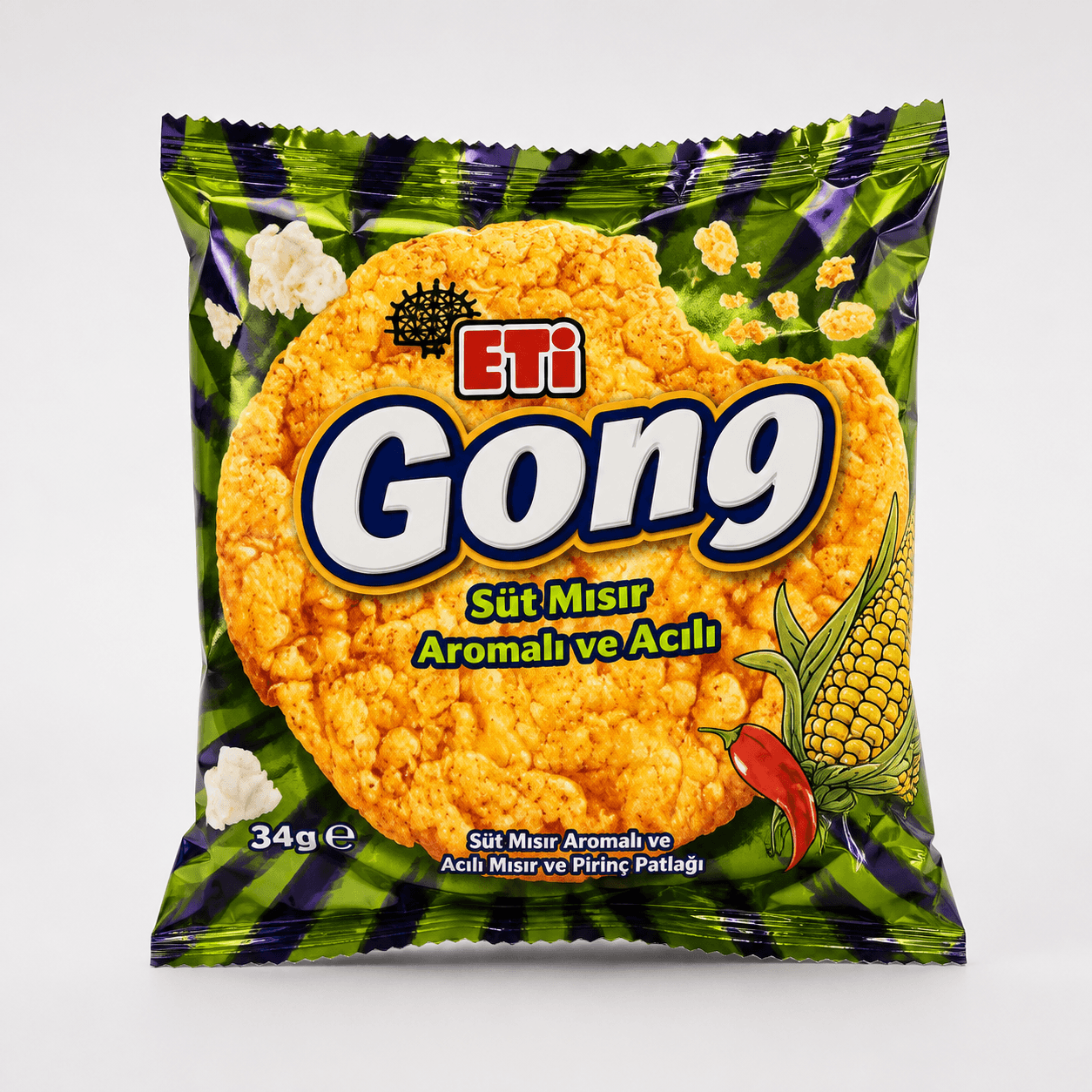 Eti Gong Spicy and Corn