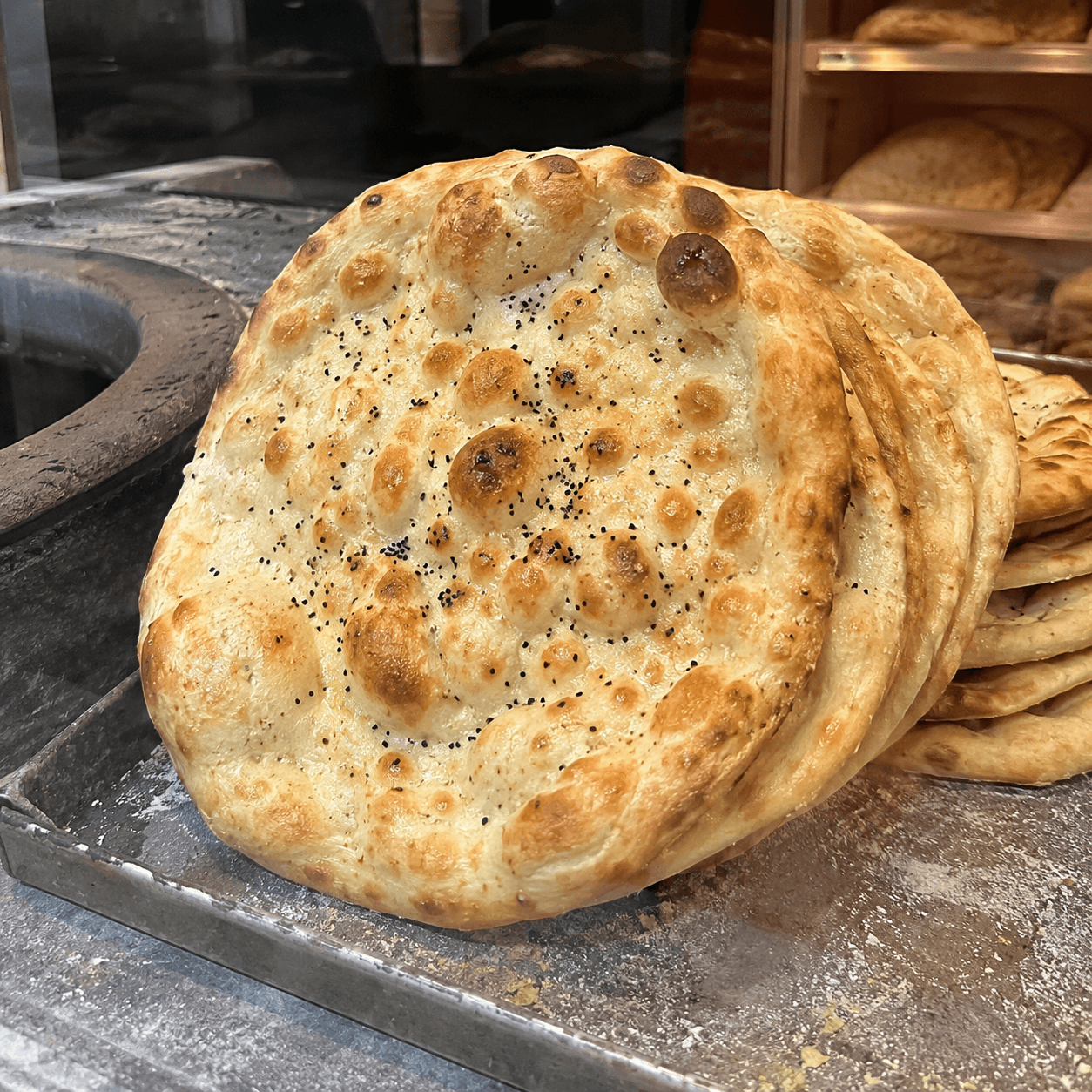 Freshly Baked Naan x3