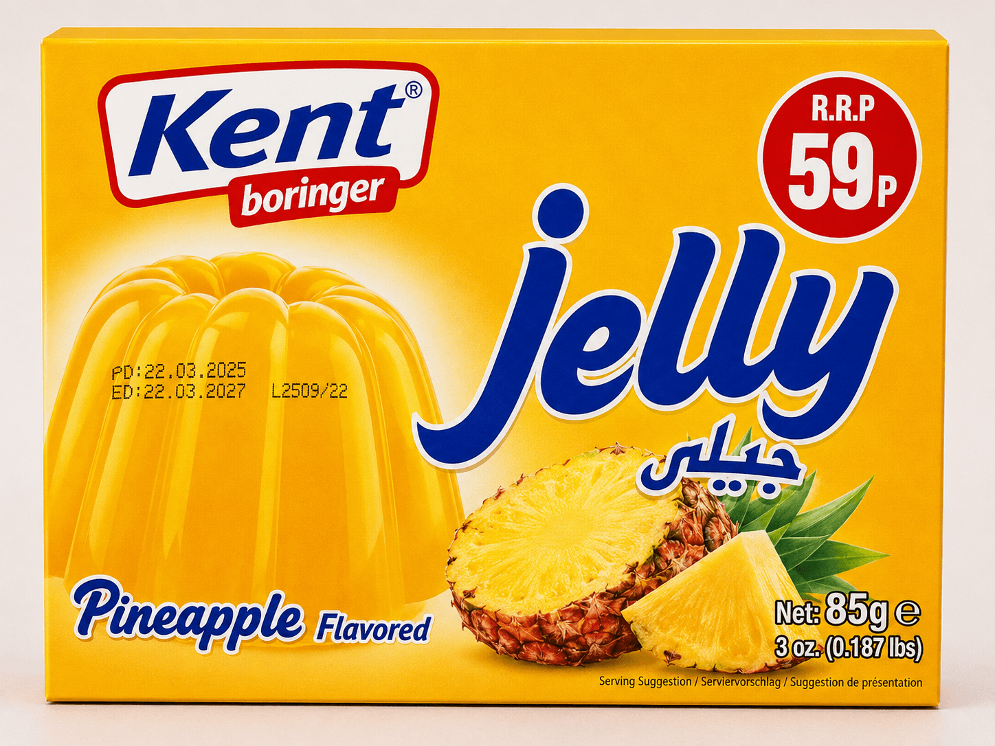Kent Jelly Pineapple Flavored