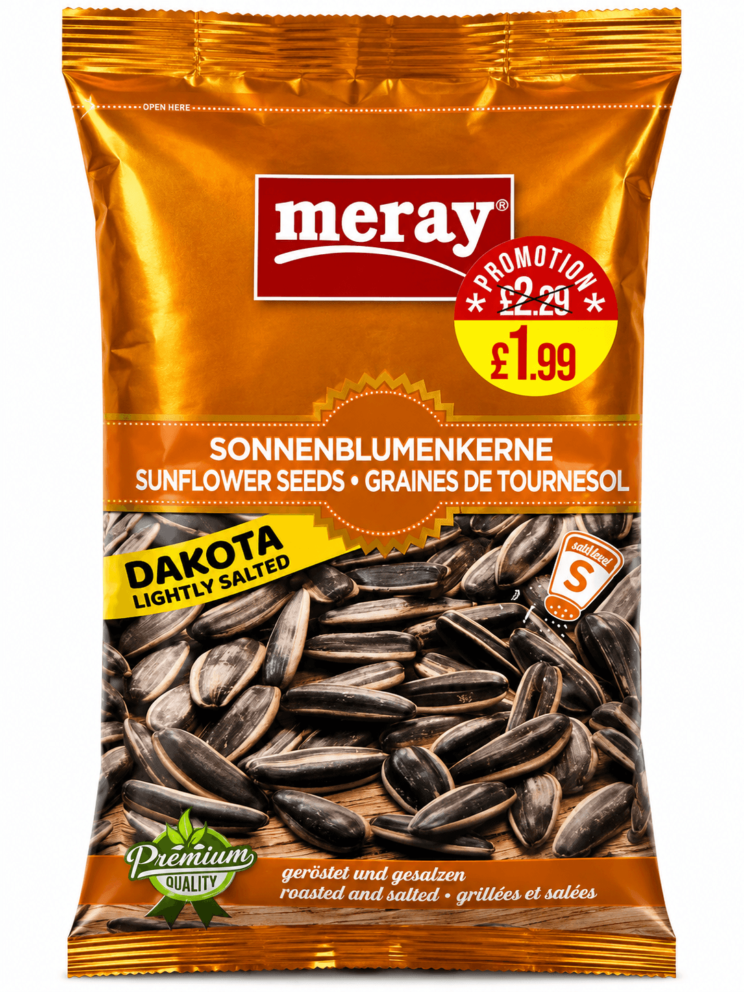 Meray Sunflower Seeds (Salted)