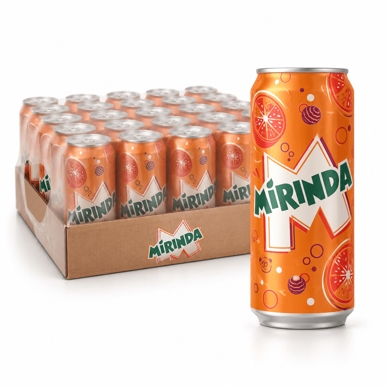 Mirinda Orange Glass