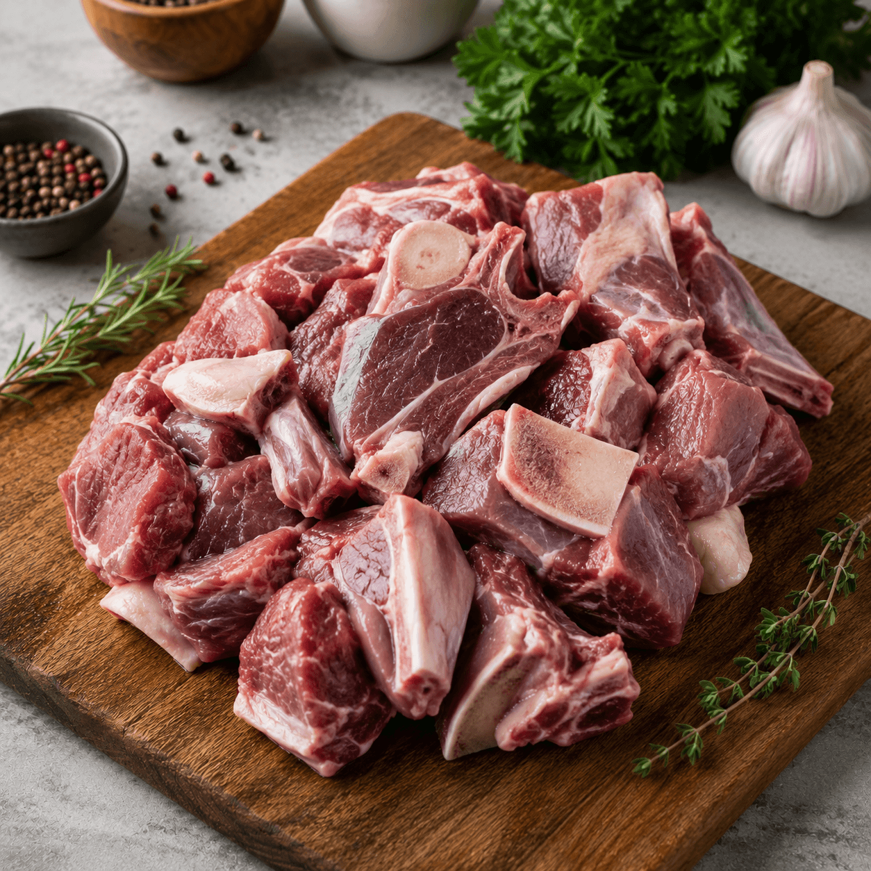 Mixed Mutton on the Bone
