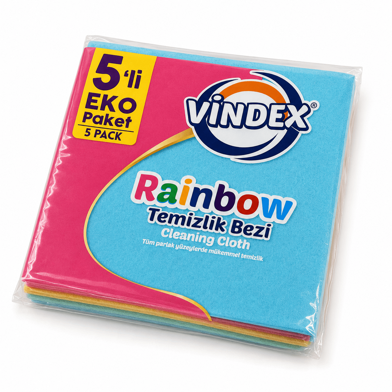 Vindex Rainbow Cleaning Towels
