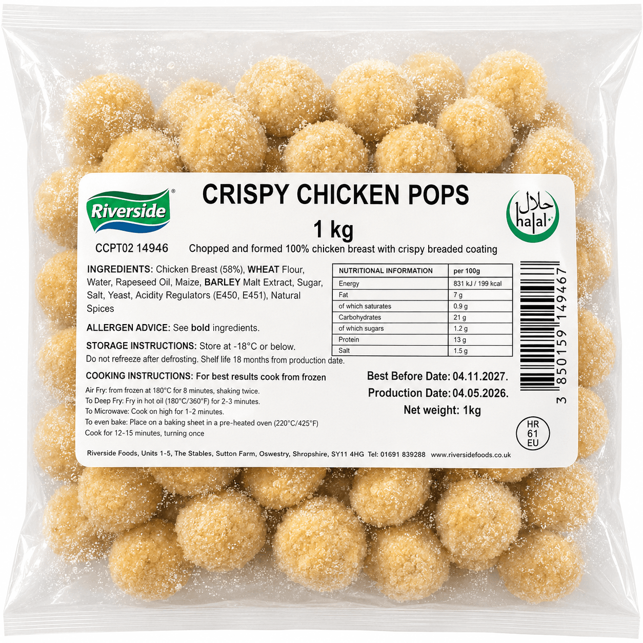 Riverside Crispy Chicken Pops