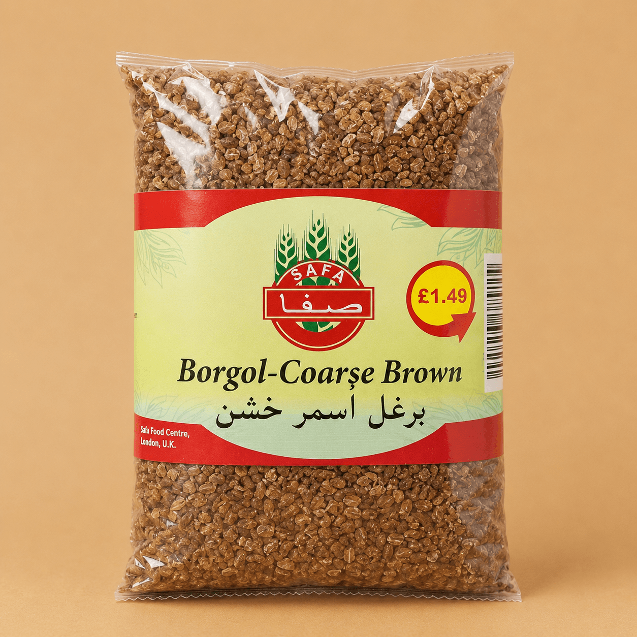 Safa Coarse Brown Bulgur Wheat
