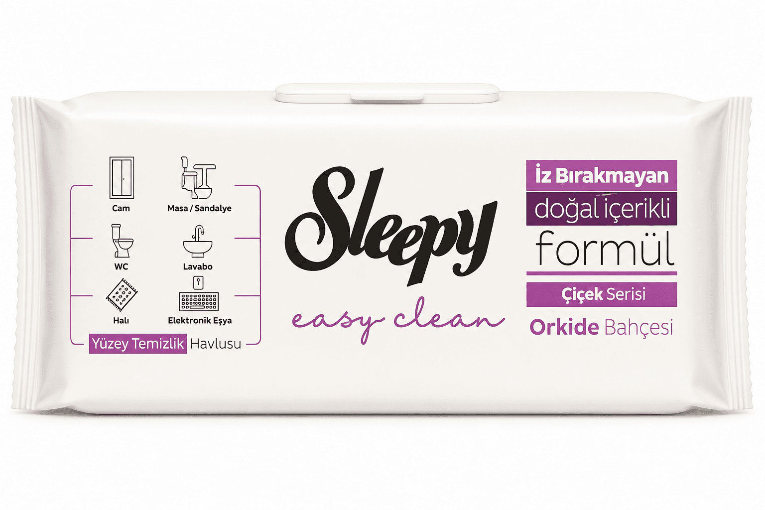 Sleepy Extra Orchid Surface Cleaning Wipes