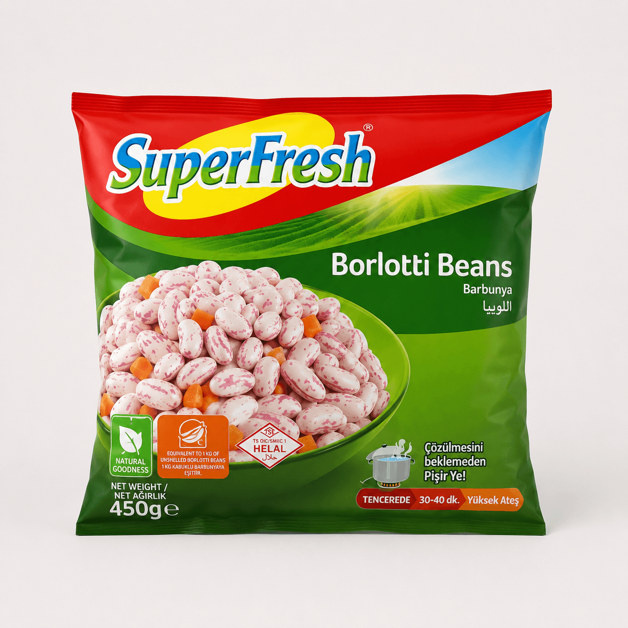 SuperFresh Borlotti Beans