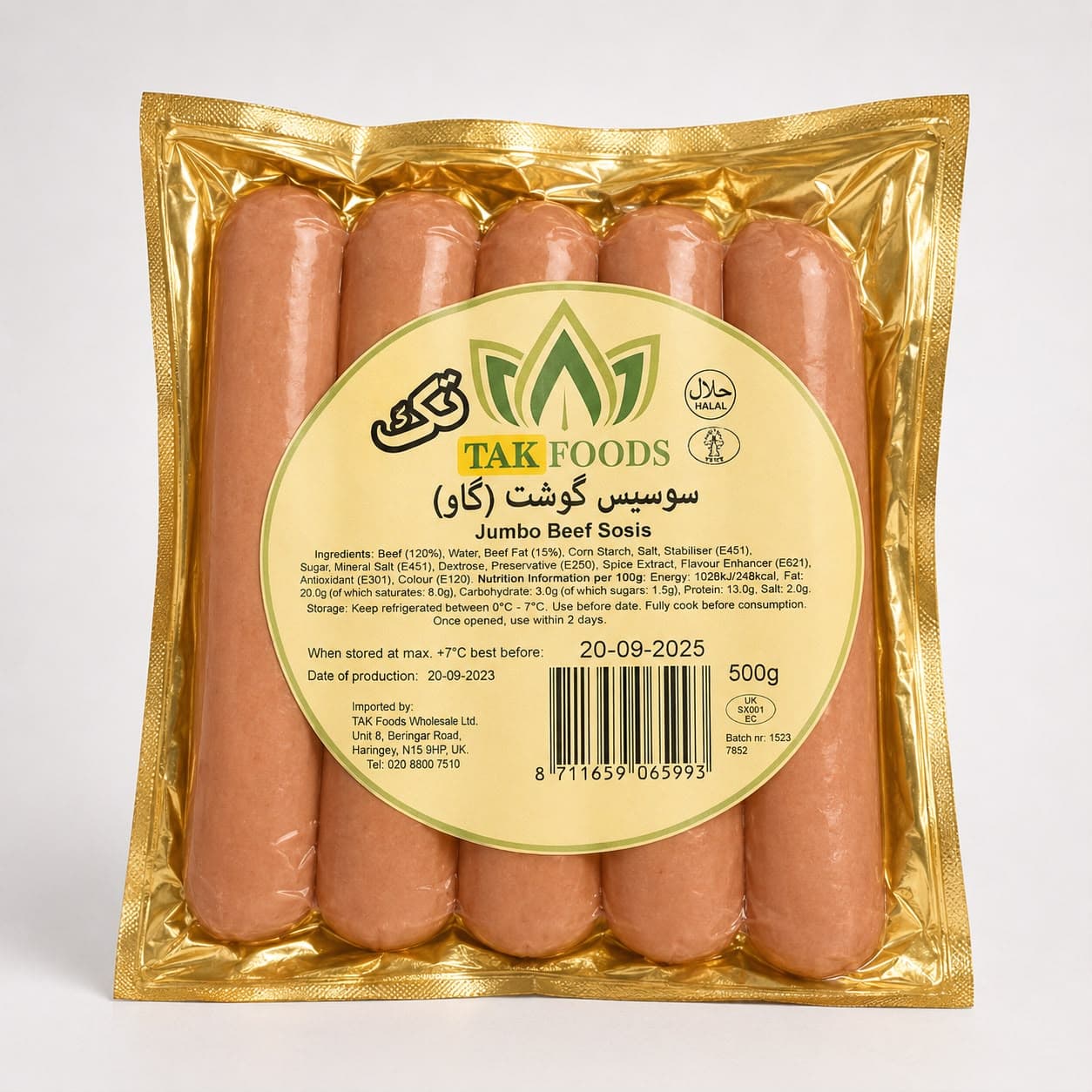 Tak Jumbo Beef Sosis