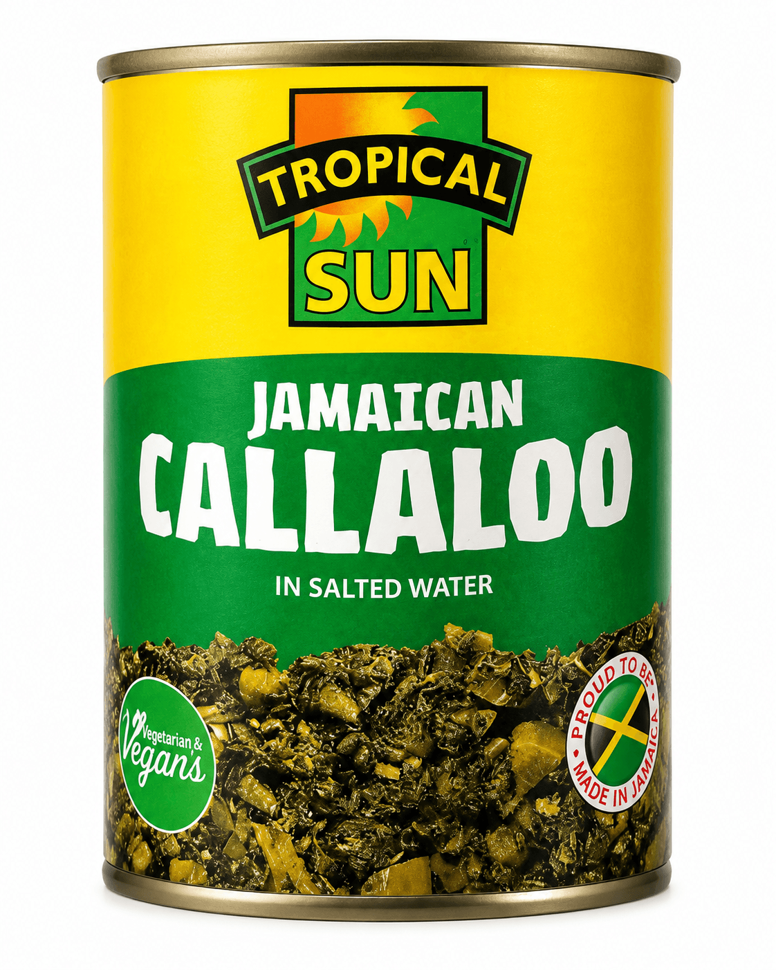 Tropical Sun Jamaican Callaloo in salted water