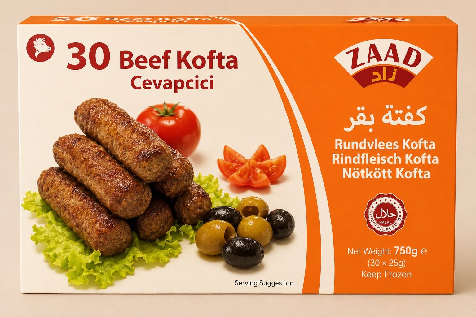 Zaad 30 Beef Kofta